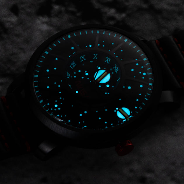 Trappist-1 Automatic NASA Edition Black Hole – Xeric Watches