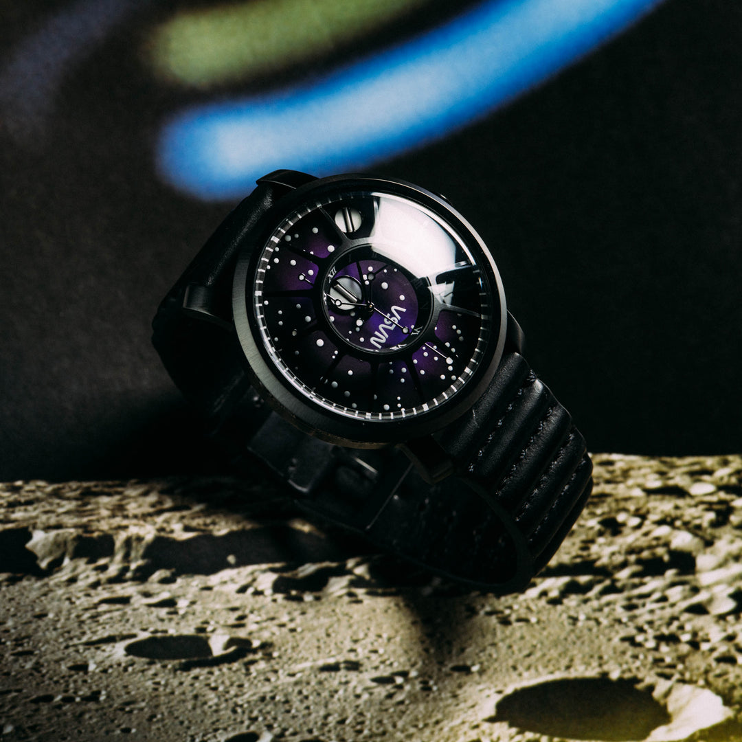 Trappist-1 Automatic NASA Edition Deep Space Purple – Xeric Watches